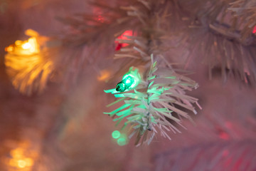 Fototapeta na wymiar Christmas Tree lights
