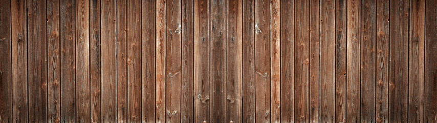 old brown rustic dark wooden texture - wood background panorama long banner	