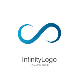 infinity logo vector design template