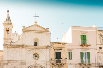 Fototapeta premium St Stefano Church in Molfetta, Italy