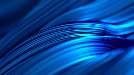 Drapery fabric with stripes. 3d illustration, 3d rendering.