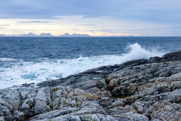 waves, sea and rocks