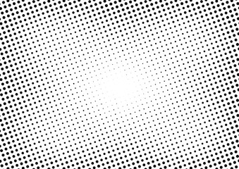 Abstract halftone dotted background. Futuristic grunge pattern, dot and circles.  Vector modern optical pop art texture for posters, sites, business cards, cover, postcards, labels, stickers layout.