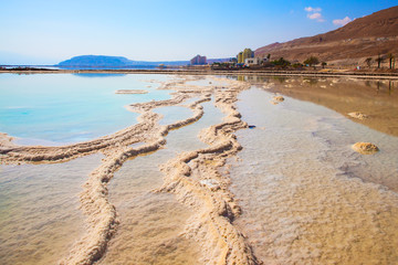 Reduced water in the Dead Sea