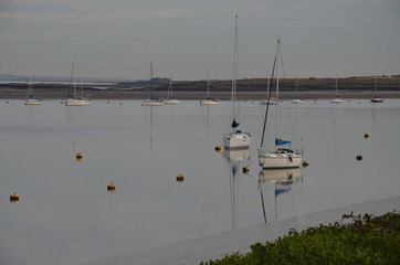 Boats in the harbour