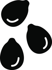 Sesame icon, vector illustration