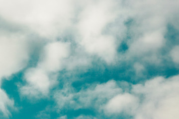 Fototapeta na wymiar Bright clouds on a blue sky, cloudy sky, background