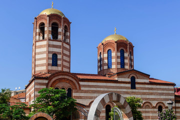 Fototapeta na wymiar St. Nicholas Orthodox Church in Batumi