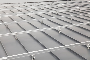 Aluminium composite panel for installing solar power station