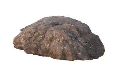 rock isolated on white background © moderngolf1984