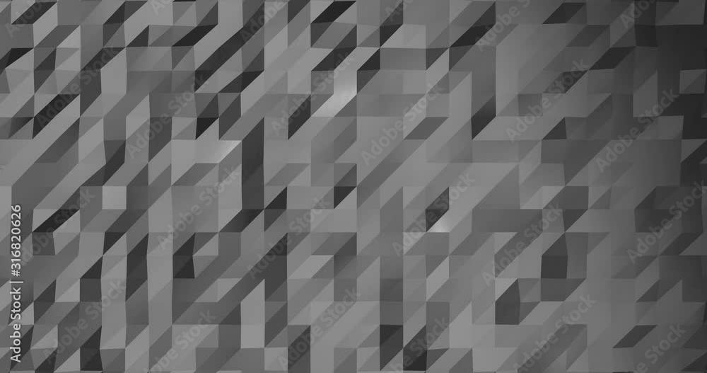 Poster abstract grey 3d geometric pattern. mosaic metall background for business presentation.