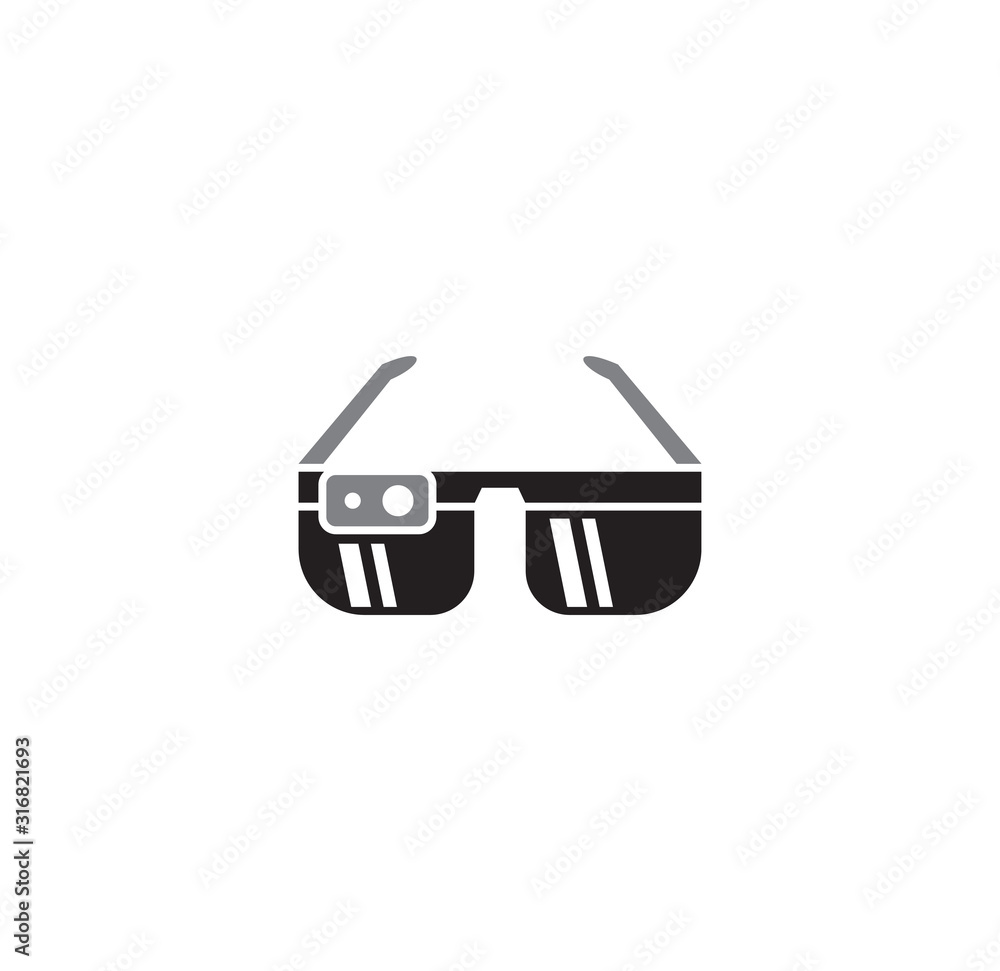 Poster technology related icon on background for graphic and web design. simple illustration. internet conc