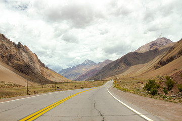 road in mountains