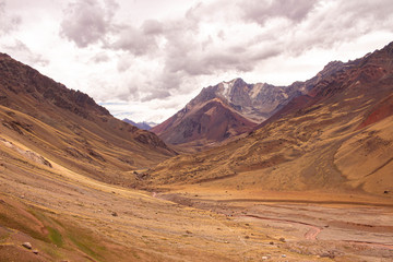 road in mountains