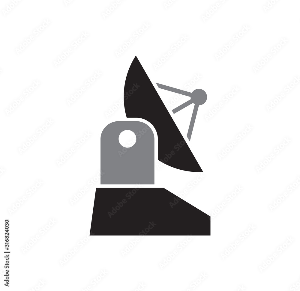 Poster technology related icon on background for graphic and web design. simple illustration. internet conc
