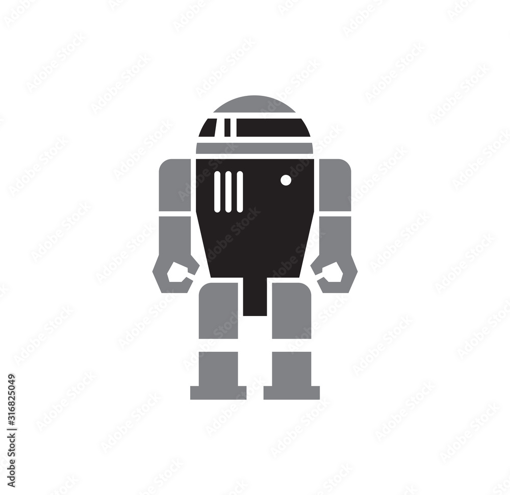 Poster technology related icon on background for graphic and web design. simple illustration. internet conc