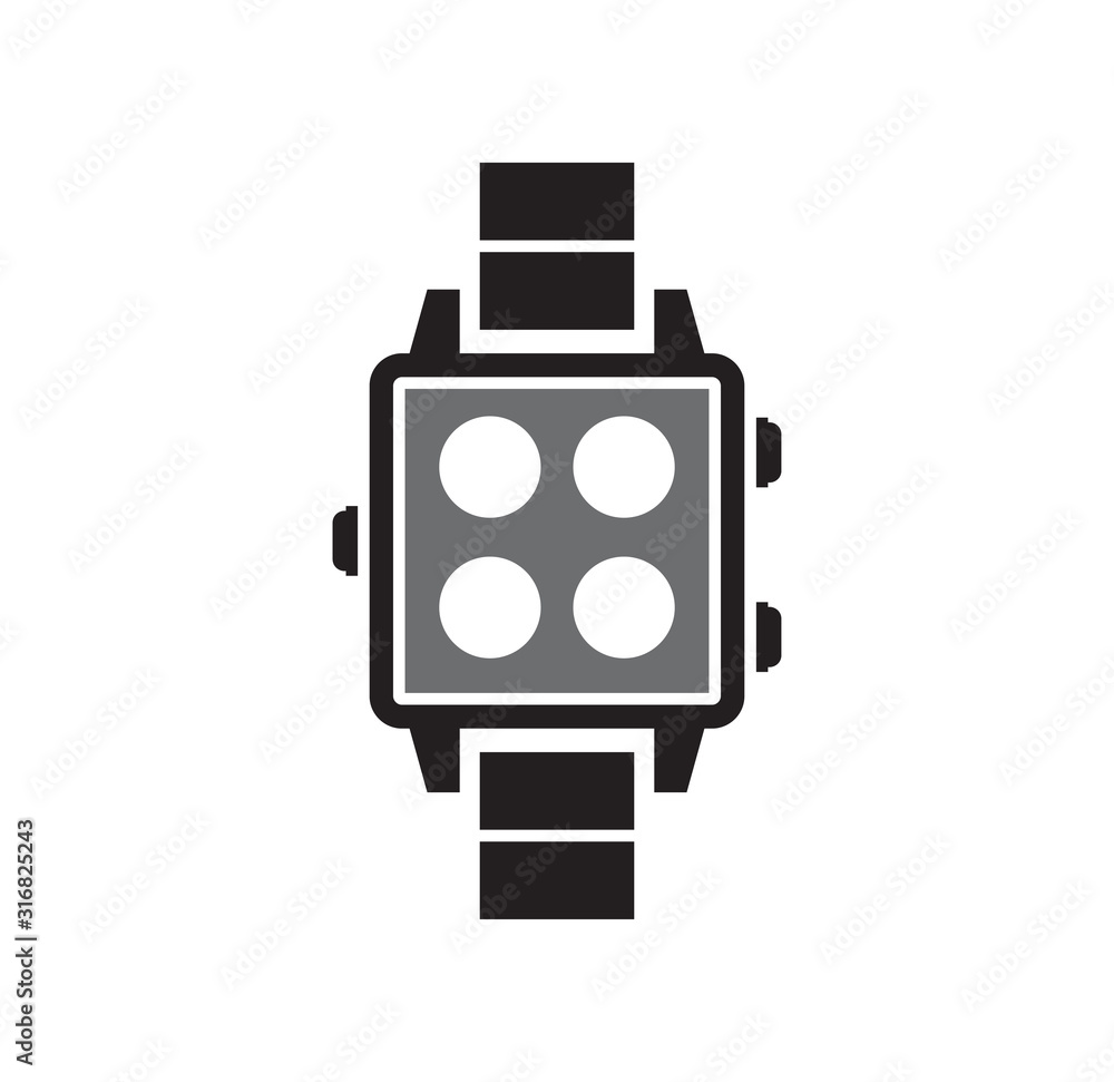 Poster technology related icon on background for graphic and web design. simple illustration. internet conc