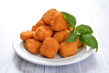 nuggetsy z kurczaka panierowane