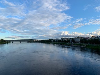 view of the river and bridge