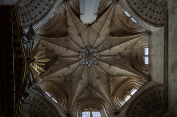interior of burgos cathedral