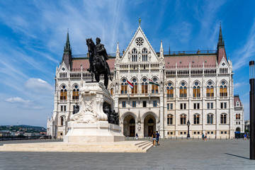 Parliament Building in Budapest, Hungary.