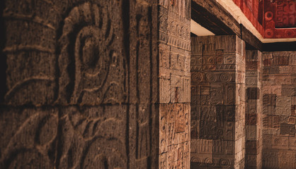 Teotihuacan, Mexico -May 2019 Most important and largest pre-Columbian city in Mexico and site of many of the most architecturally significant Mesoamerican pyramids built in the pre-Columbian Americas