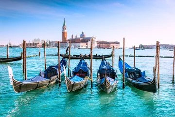 Zelfklevend Fotobehang Grand Canal in Venice © adisa
