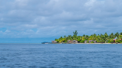 Village on Arborek Island, Raja Ampat, West Papua, Indonesia