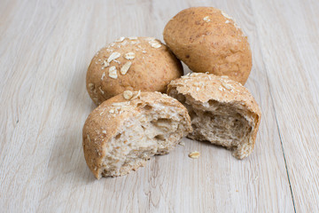  freshly baked whole wheat bread