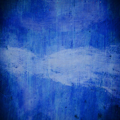 Blue vintage grunge background texture