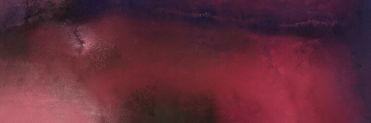 decorative horizontal design background  with old mauve, indian red and very dark blue color