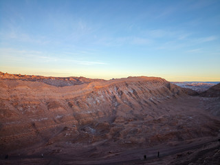 Atacama desert sunset chile andes mountain