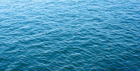 Blue sea water background texture