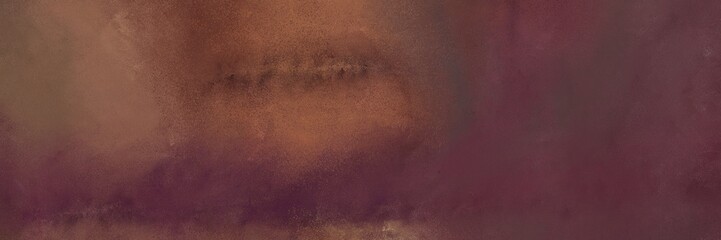 grunge horizontal background header with old mauve, pastel brown and rosy brown color