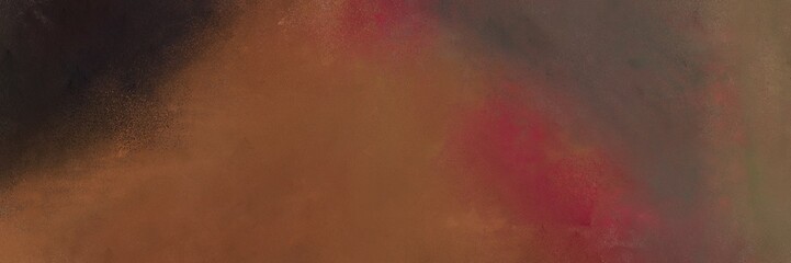 decorative horizontal texture background  with brown, very dark pink and tan color
