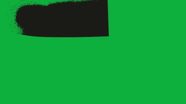 Spray Paint Element On Green Screen