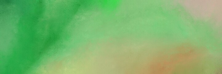 grunge horizontal design with dark sea green, sea green and medium sea green color