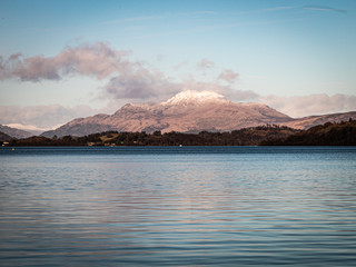 Ben Lomond, Scotland. Taken from Loch Lomond.
