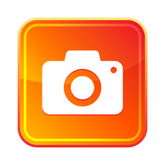 Camera icon colorful square button