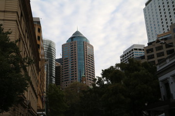 Fototapeta na wymiar City of Sydney in New South Wales, Australia
