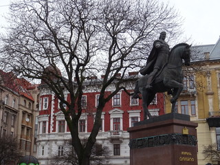 Fototapeta premium Ľviv in December 2019