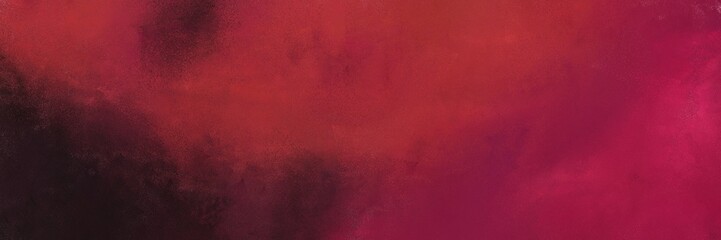 retro horizontal background design with dark moderate pink, very dark pink and old mauve color