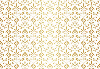 Classic seamless pattern. Geometric stylish ornament. Vector antique texture.