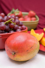 whole fresh mango