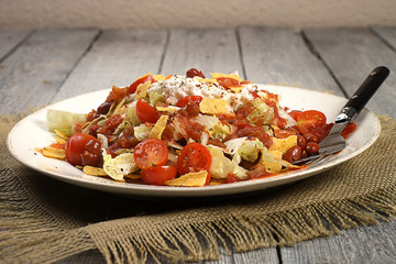 Spicy Taco Vegetarian Salad