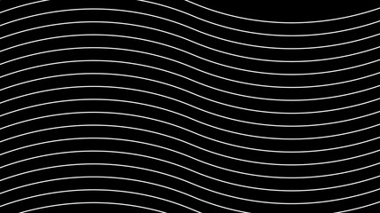 illustration of Abstract line row simple motion dynamic Background.animation of dynamic black and white transition texture pattern.Motion graphic lines drawing and patterns shading.Minimal striped.