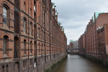 Speicherstadt in Hamburg