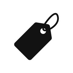 Price tag vector icon in modern design style for web site and mobile app