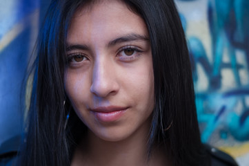 Miranda de mijer feliz