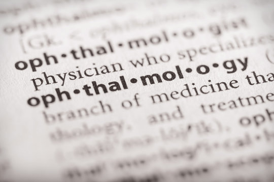 Dictionary Series - Ophthalmology